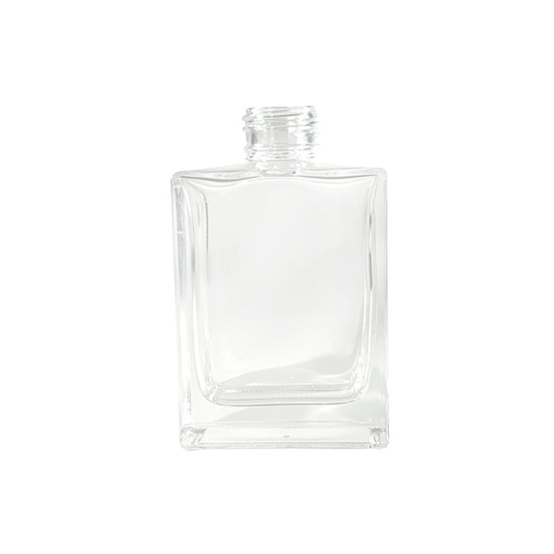 J2456 Premium transparente Aroma-Diffusor-Flasche, 105 ml, rechteckig, großes Fassungsvermögen